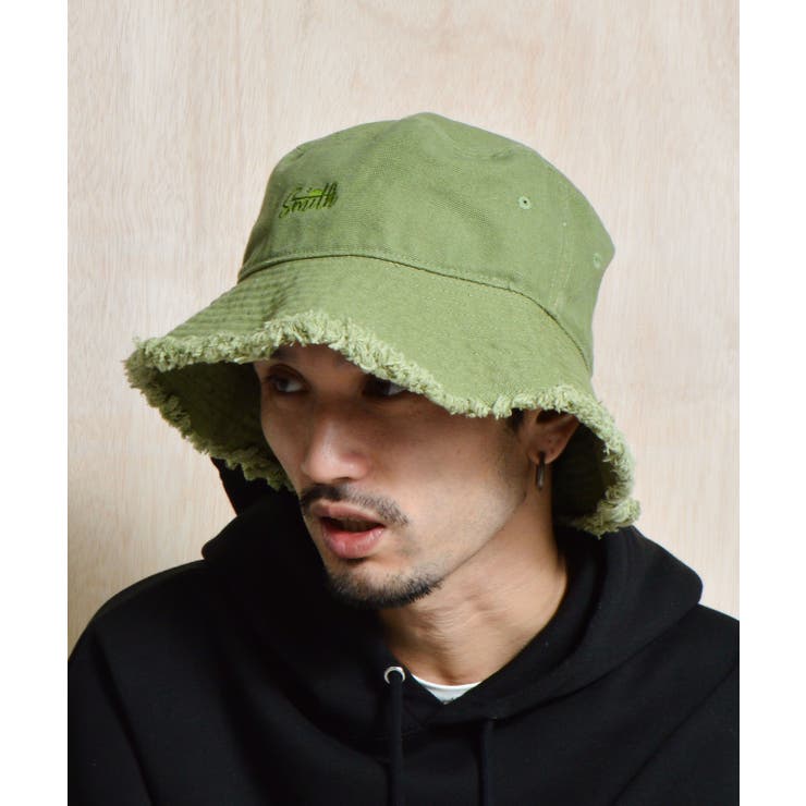 【SUNNYSMITH】ロゴ刺繍フリンジ バケットハット | MODISH GAZE | 詳細画像5 