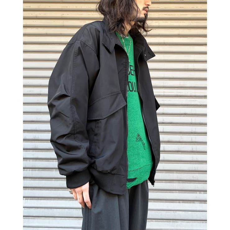 ナイロンブルゾン[品番：RADM0005659]｜MODISH GAZE（モディッシュガゼ）のメンズファッション通販｜SHOPLIST（ショップリスト）