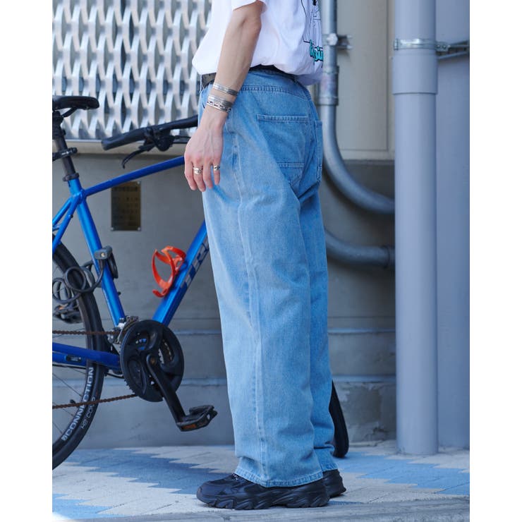 デニムバギーパンツ | MODISH GAZE | 詳細画像19 
