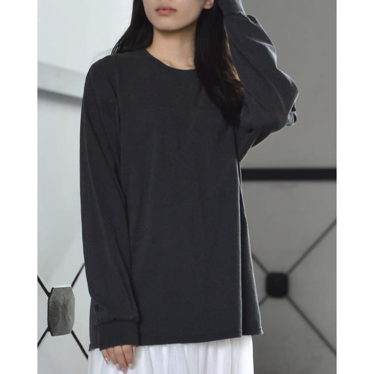 GILDAN 洗い加工 ヴィンテージ風ロンT | ＆soiree | 詳細画像1 