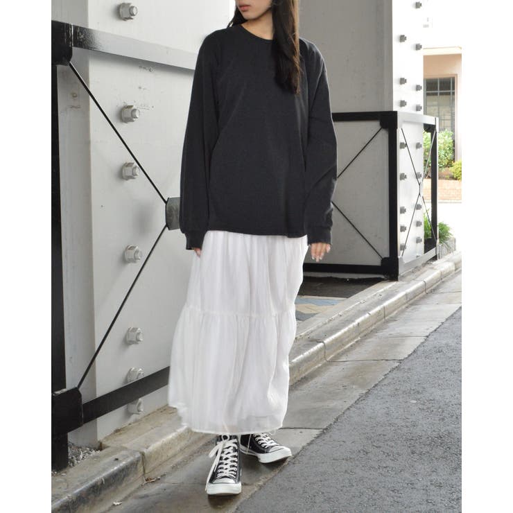 GILDAN 洗い加工 ヴィンテージ風ロンT | ＆soiree | 詳細画像2 