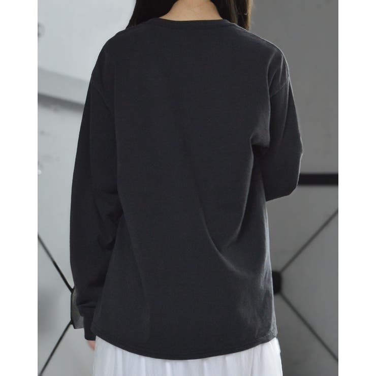 GILDAN 洗い加工 ヴィンテージ風ロンT | ＆soiree | 詳細画像6 