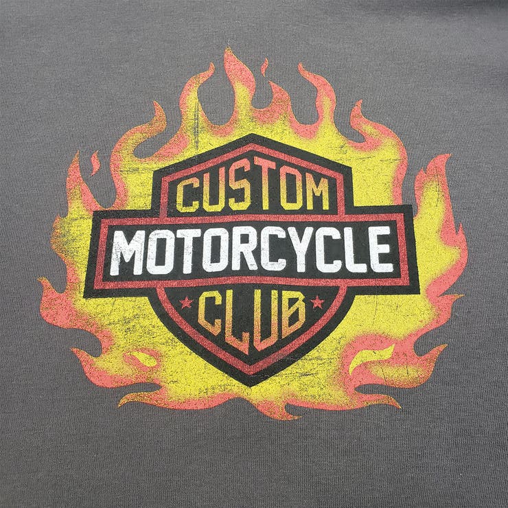 ファイヤーロゴプリント裏起毛ショートトレーナー スウェット ショート丈トップス | ＆soiree | 詳細画像12 