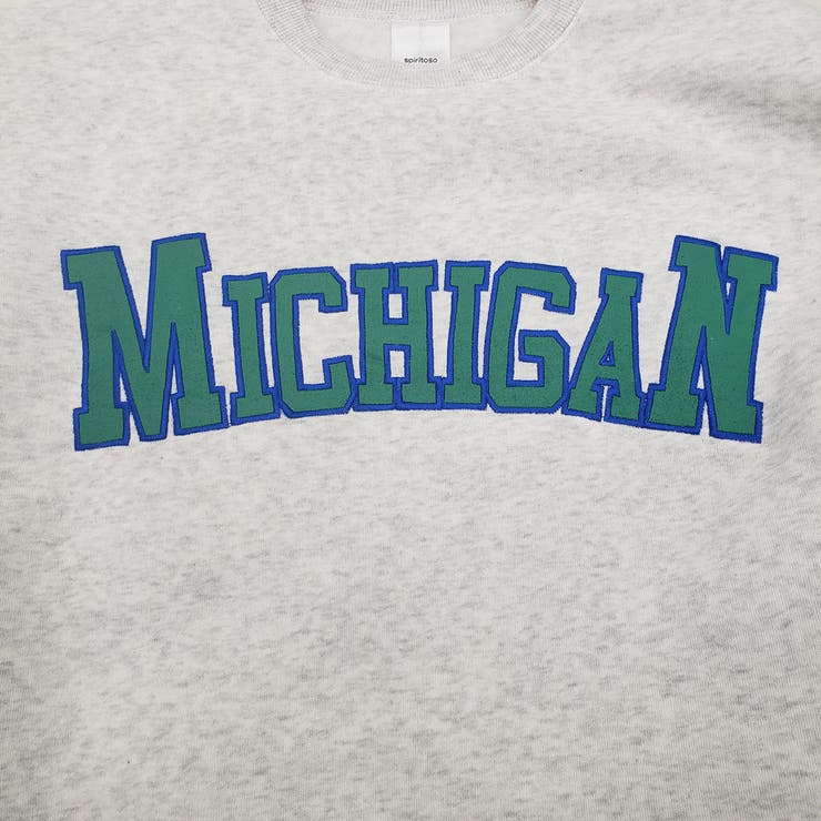 カレッジロゴショート丈裏起毛トレーナー | ＆soiree | 詳細画像23 