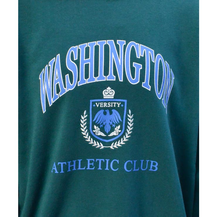 裏起毛カレッジロゴオーバーサイズトレーナー | ＆soiree | 詳細画像22 