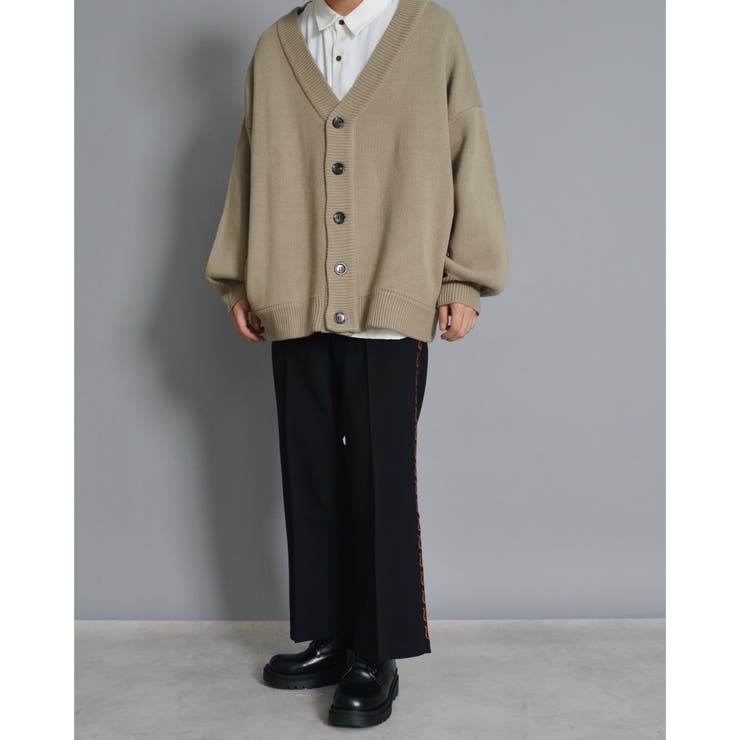 サイド刺繍フレアパンツ モード フレアスラックス | MODISH GAZE | 詳細画像6 