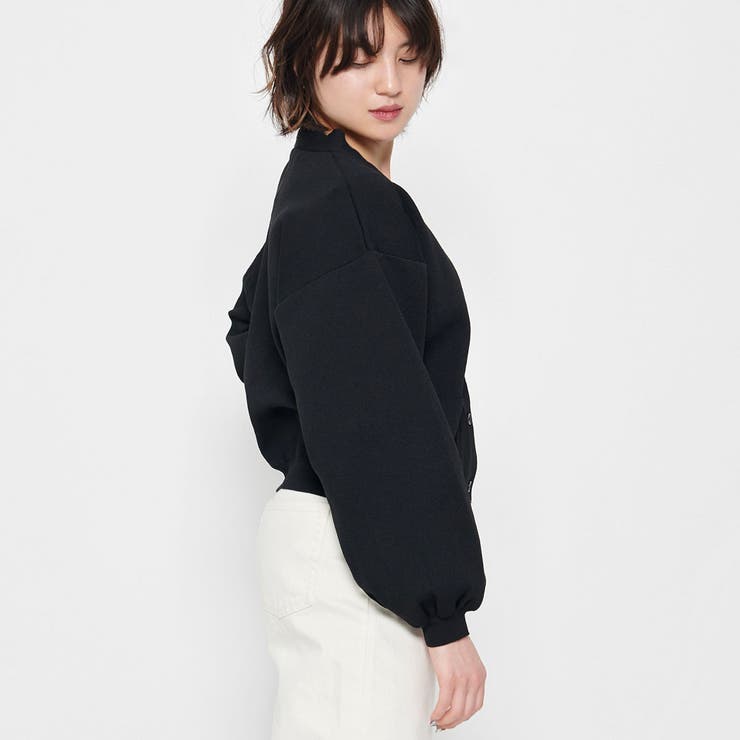 ボリュームスリーブショートカーディガン | ＆soiree | 詳細画像19 