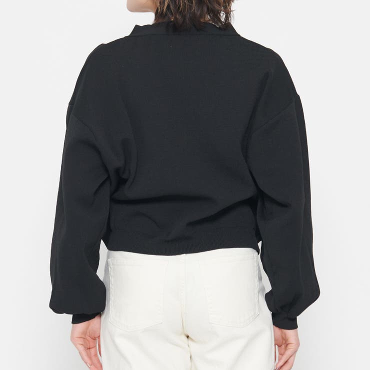 ボリュームスリーブショートカーディガン | ＆soiree | 詳細画像20 