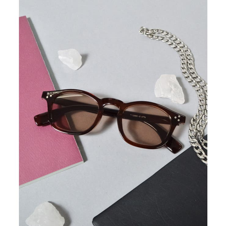 【選べる2デザイン】カラーレンズサングラス(ウェリントン/クラウンパント) | MODISH GAZE | 詳細画像4 