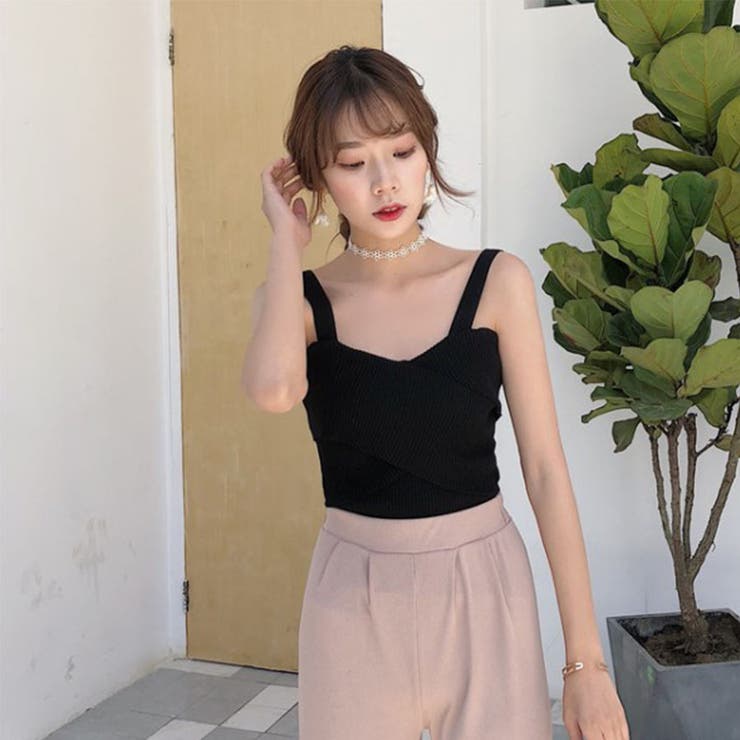 2WAY 韓国ファッションサマーニット オフショルニットトップス夏