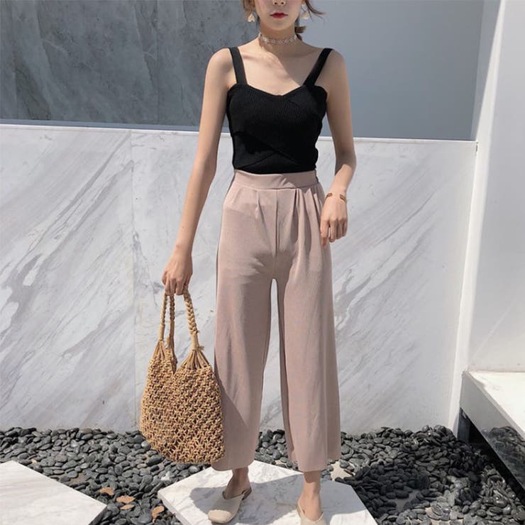 2WAY 韓国ファッションサマーニット オフショルニットトップス夏 | ＆soiree | 詳細画像12 