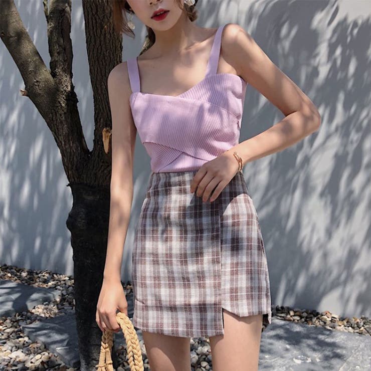 2WAY 韓国ファッションサマーニット オフショルニットトップス夏 | ＆soiree | 詳細画像15 