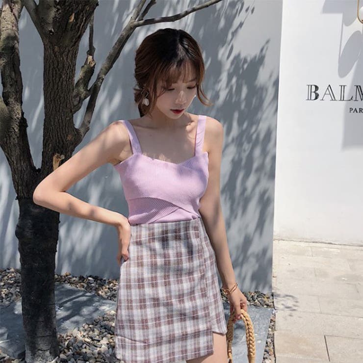 2WAY 韓国ファッションサマーニット オフショルニットトップス夏 | ＆soiree | 詳細画像16 