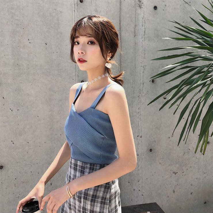 [EMIS]SLEEVELESS KNIT ドレス★新作・25SS★韓国ファッション★ HIGH TWISTED COTTON KNIT VEST – Shinzone