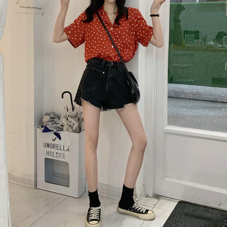 ダメージデニム ショートパンツ ダメージ | ＆soiree | 詳細画像4 