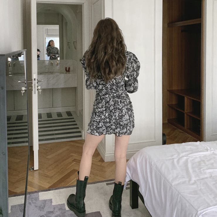 パワショルミニワンピース | ＆soiree | 詳細画像2 