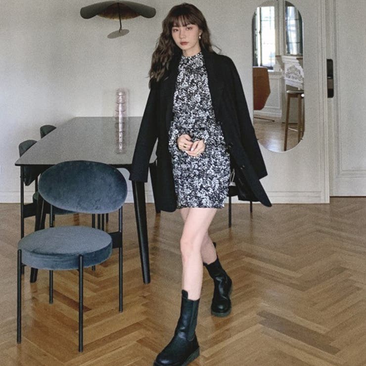 パワショルミニワンピース | ＆soiree | 詳細画像4 