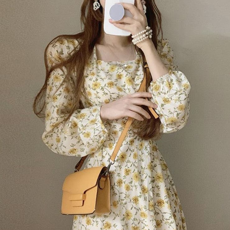 韓国ファッションスクエアネック ワンピース 夏 品番 Radm Soiree アンドソワレ のレディースファッション通販 Shoplist ショップリスト