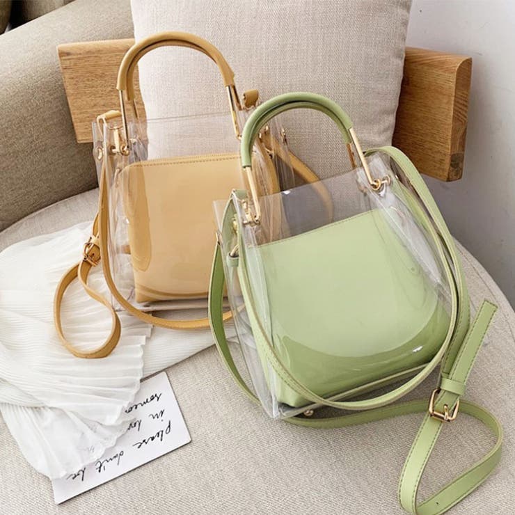 2WAY 韓国ファッションクリアバック ショルダー | ＆soiree | 詳細画像11 