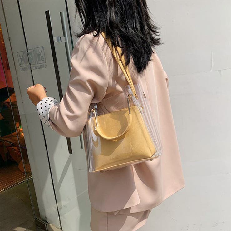 2WAY 韓国ファッションクリアバック ショルダー | ＆soiree | 詳細画像15 