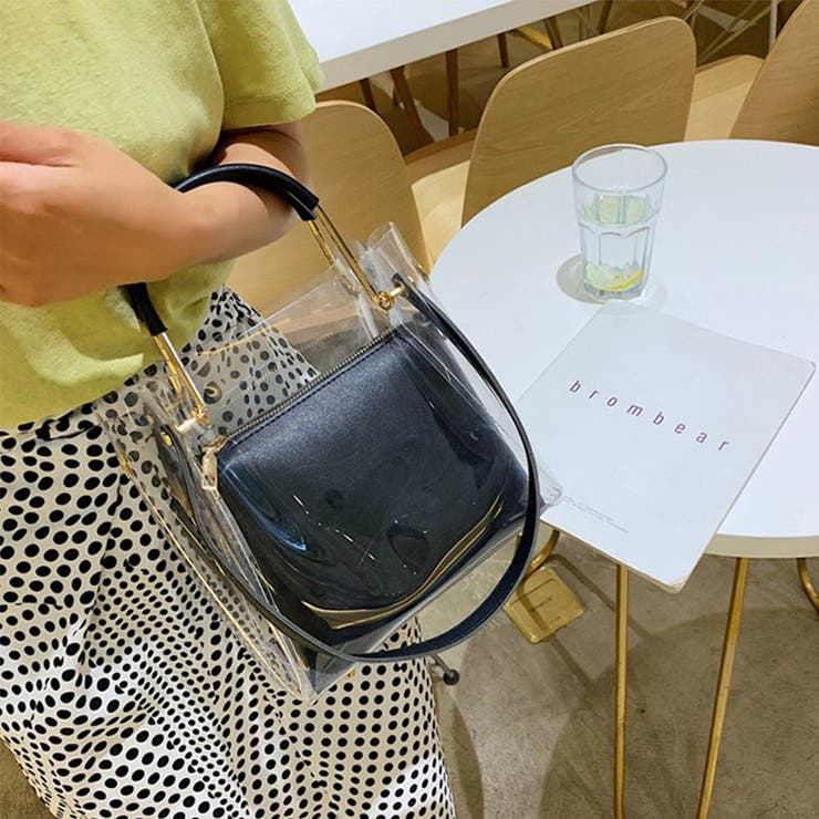 2WAY 韓国ファッションクリアバック ショルダー | ＆soiree | 詳細画像6 