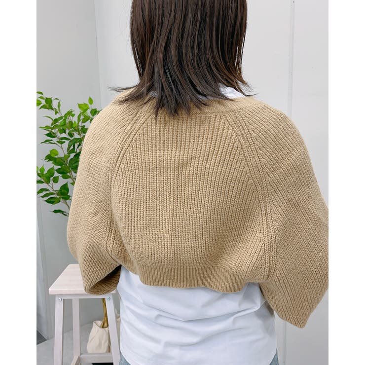 ボレロニットカーディガン | ＆soiree | 詳細画像11 