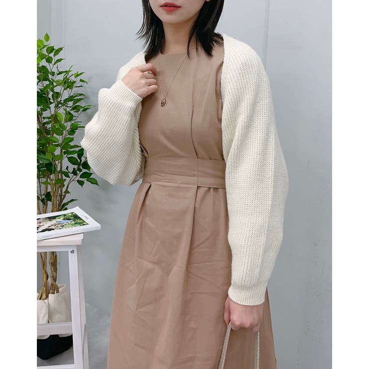 ボレロニットカーディガン | ＆soiree | 詳細画像18 