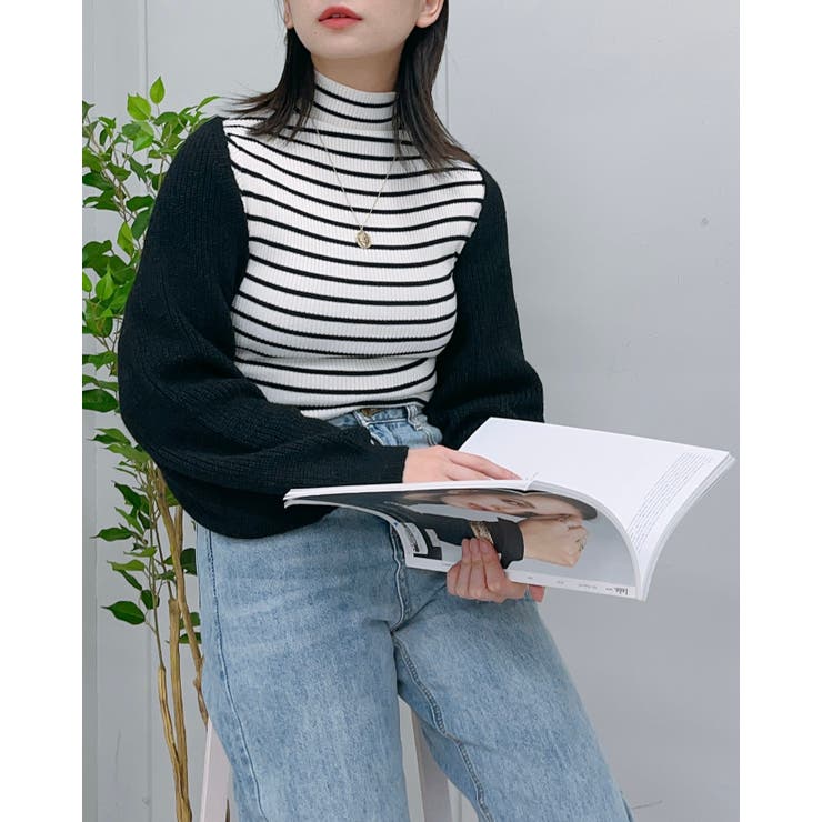 ボレロニットカーディガン | ＆soiree | 詳細画像5 