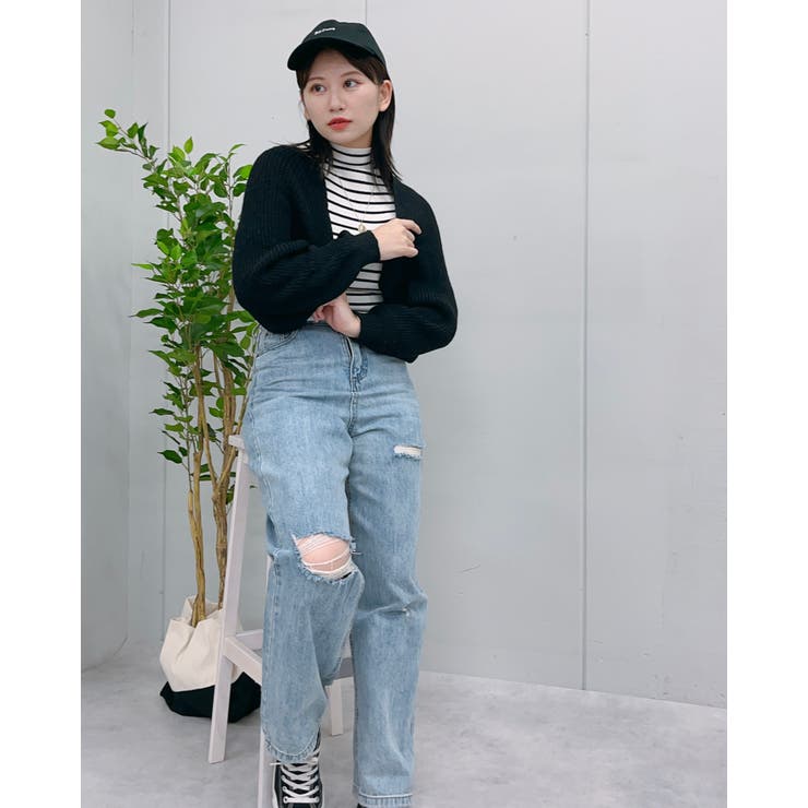 ボレロニットカーディガン | ＆soiree | 詳細画像6 