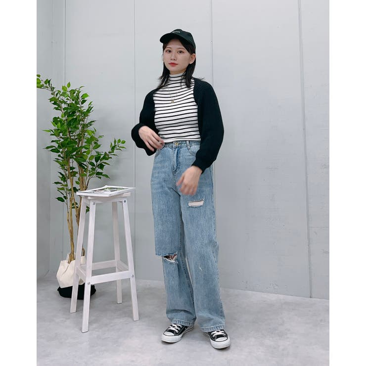 ボレロニットカーディガン | ＆soiree | 詳細画像8 