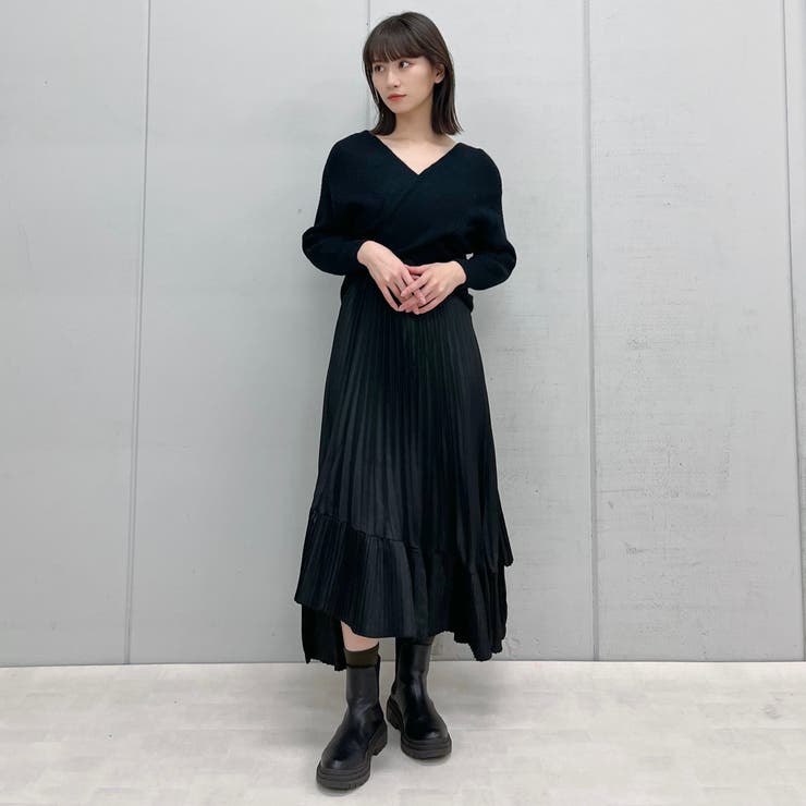 フロントクロスニットトップス | ＆soiree | 詳細画像38 