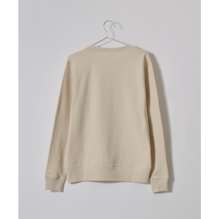 メッセージ刺繍裏毛スウェットクルーネックプルオーバー | ＆soiree | 詳細画像25 