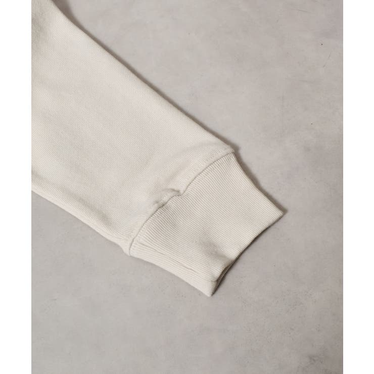 メッセージ刺繍裏毛スウェットクルーネックプルオーバー | ＆soiree | 詳細画像26 