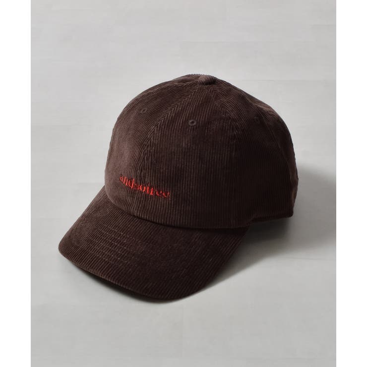 ブランドロゴ刺繍キャップ(ウール・コーデュロイ) | ＆soiree | 詳細画像21 