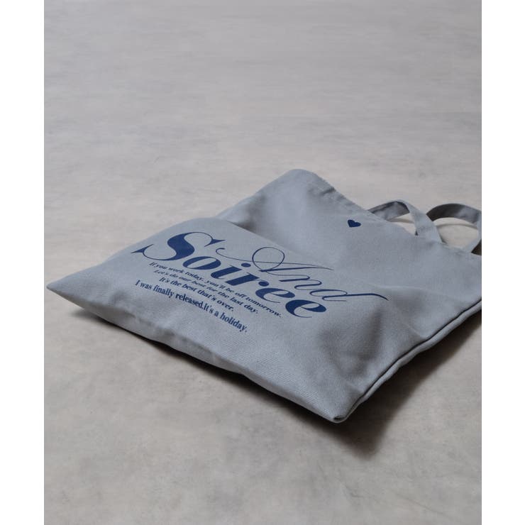 メッセージロゴプリントトート | ＆soiree | 詳細画像33 