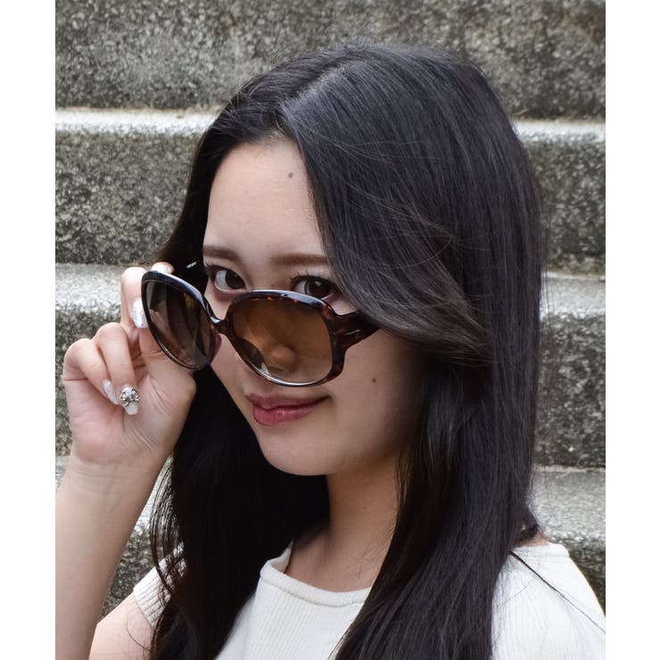 &soiree ラージオーバルサングラス | ＆soiree | 詳細画像5 