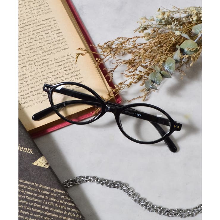 Bブラック | &soiree ラージオーバルサングラス | ＆soiree