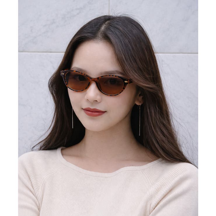 &soiree ラージオーバルサングラス | ＆soiree | 詳細画像14 