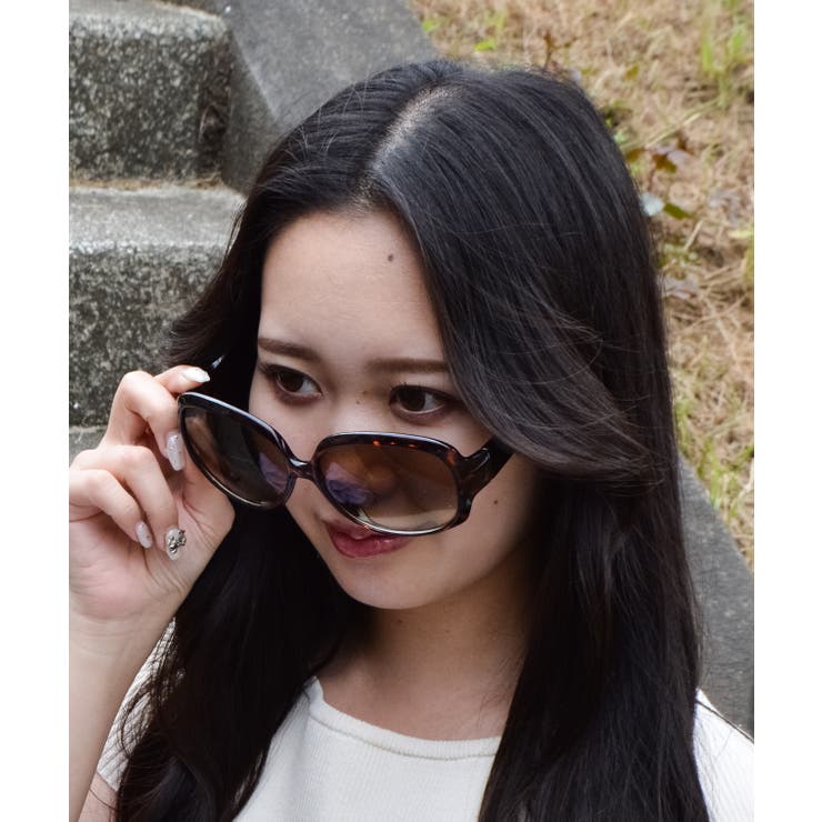 &soiree ラージオーバルサングラス | ＆soiree | 詳細画像7 