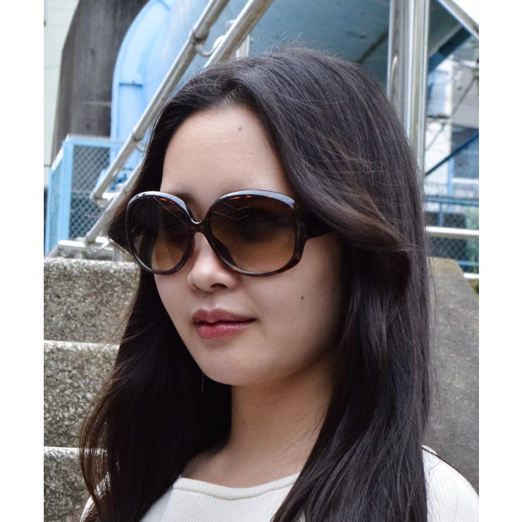 &soiree ラージオーバルサングラス | ＆soiree | 詳細画像8 