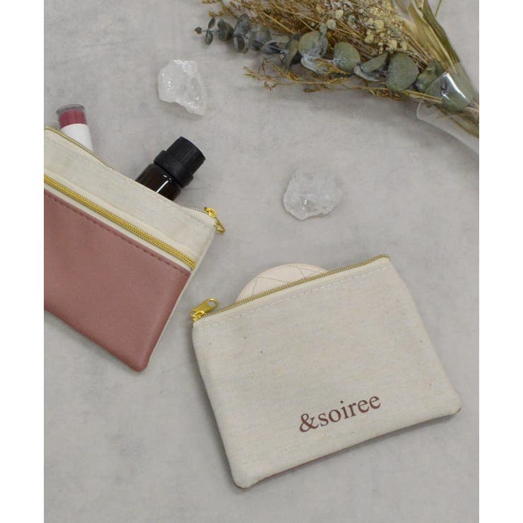 アイボリー | &soiree オリジナルミニポーチ | ＆soiree