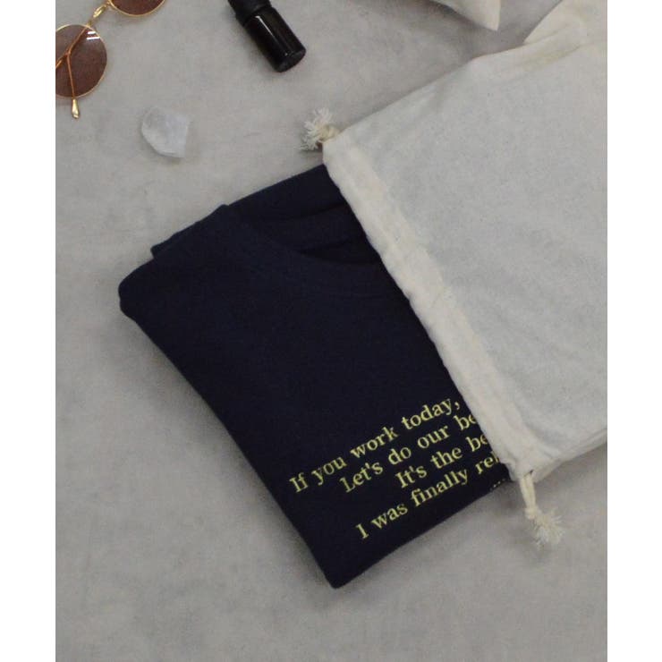 &soiree ロゴ巾着 | ＆soiree | 詳細画像2 