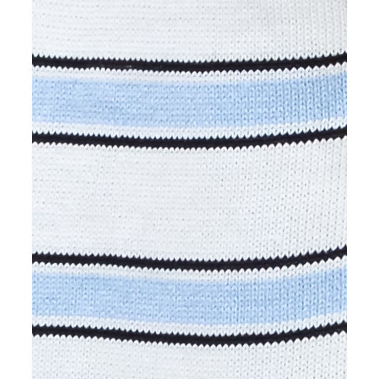 クルーネックルーズボーダーニット | ＆soiree | 詳細画像13 