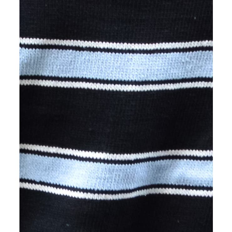 クルーネックルーズボーダーニット | ＆soiree | 詳細画像14 