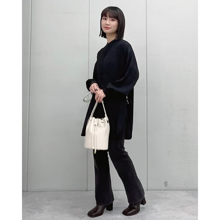 サイドリボンツイルブラウス | ＆soiree | 詳細画像13 