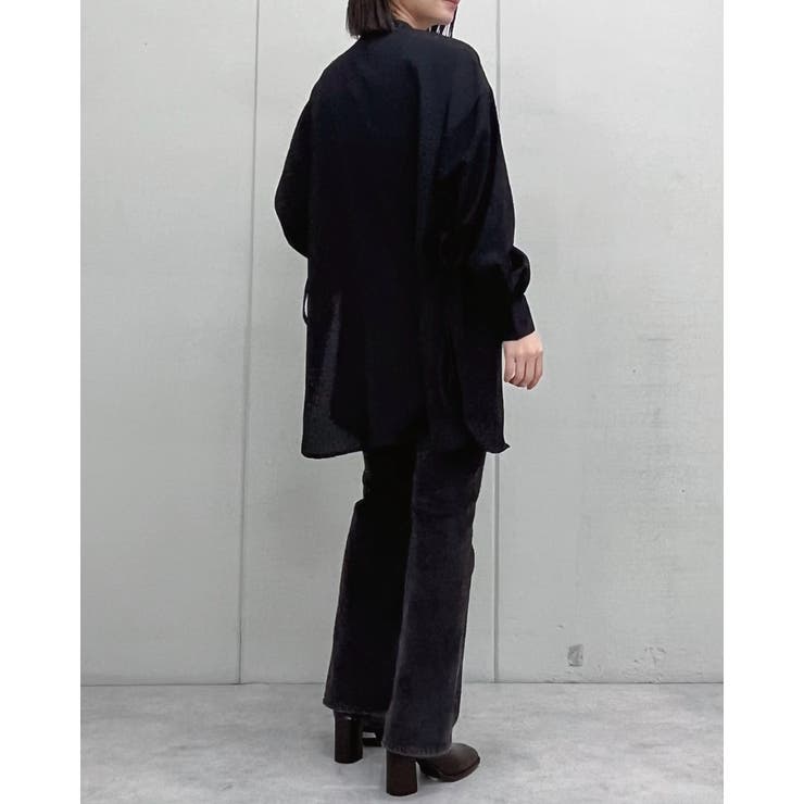 サイドリボンツイルブラウス | ＆soiree | 詳細画像16 