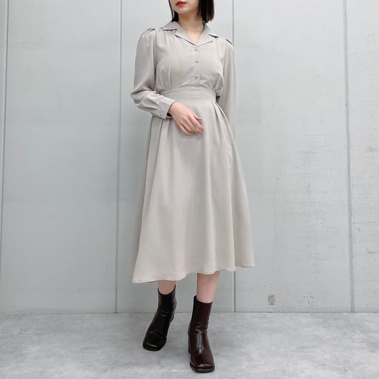 開襟ロングワンピース | ＆soiree | 詳細画像12 