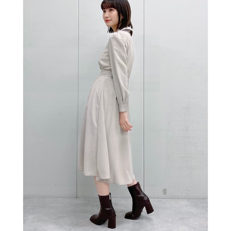 開襟ロングワンピース | ＆soiree | 詳細画像16 