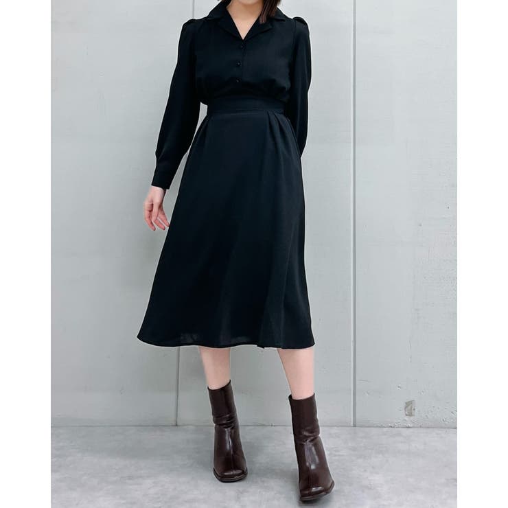 開襟ロングワンピース | ＆soiree | 詳細画像5 