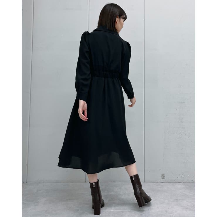 開襟ロングワンピース | ＆soiree | 詳細画像8 